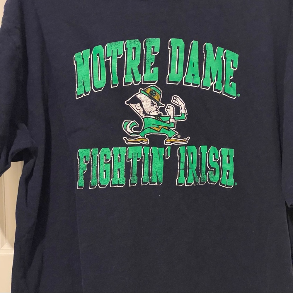 Notre Dame Fighting Irish xl Navy blue T-Shirt